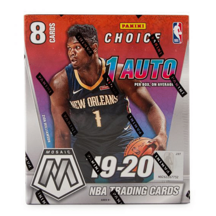 2019/20 Panini Mosaic Basketball Choice Case (20 CT)
