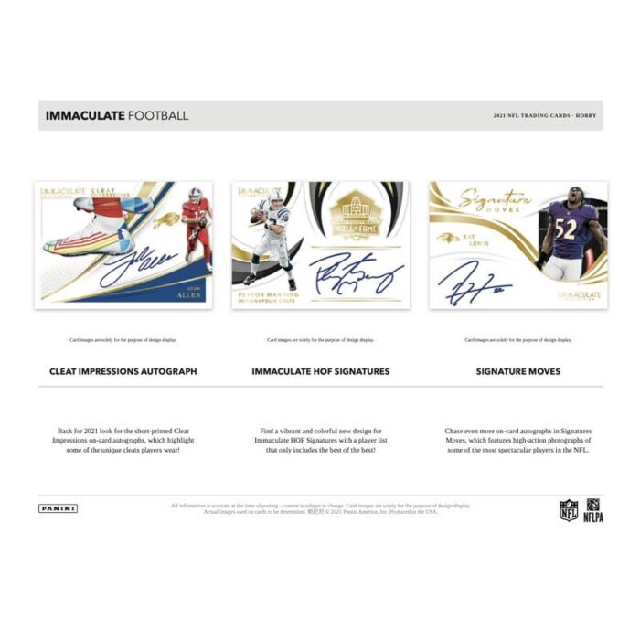 2021 Panini Immaculate NFL Football Hobby Case (6ct)