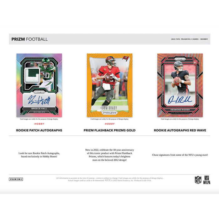 2022 Panini Prizm Football Hobby 12 Box Case
