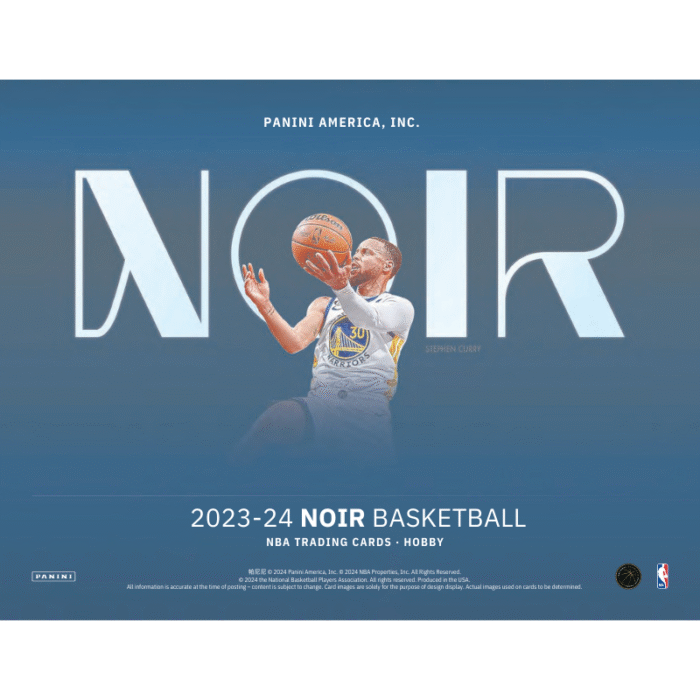2023/24 Panini Noir Basketball Hobby Box