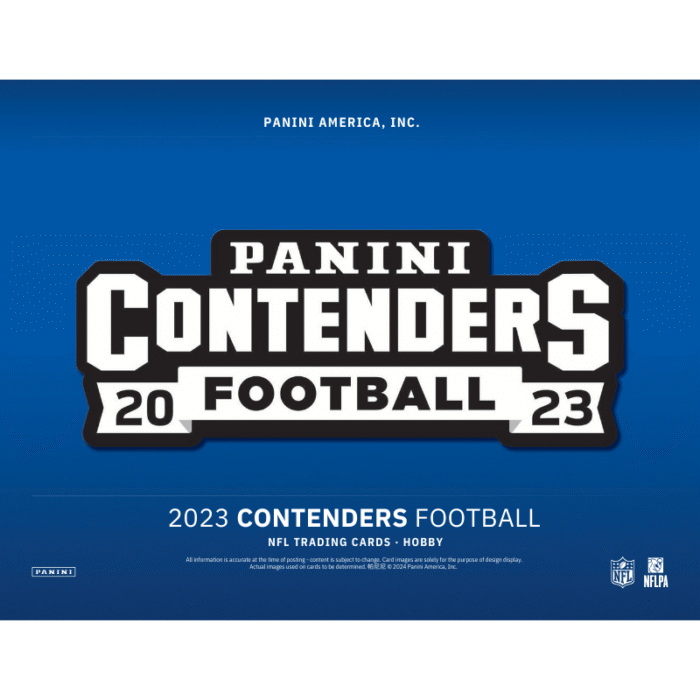 2023 Panini Contenders Football Hobby 12 Box Case