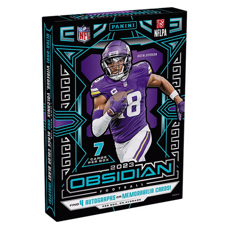 2023 Panini Obsidian Football Hobby 12 Box Case