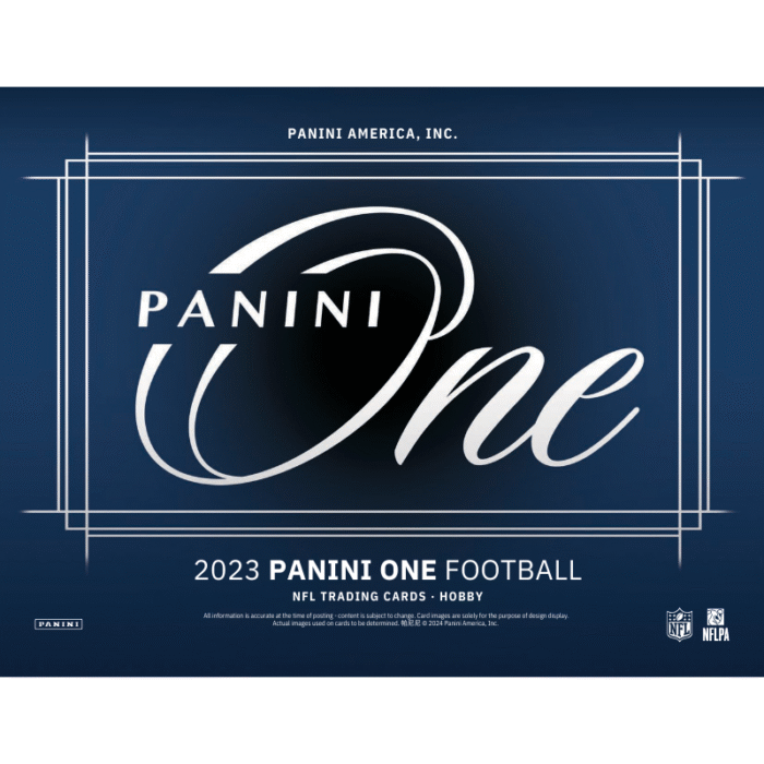 2023 Panini One Football Hobby 20 Box Case
