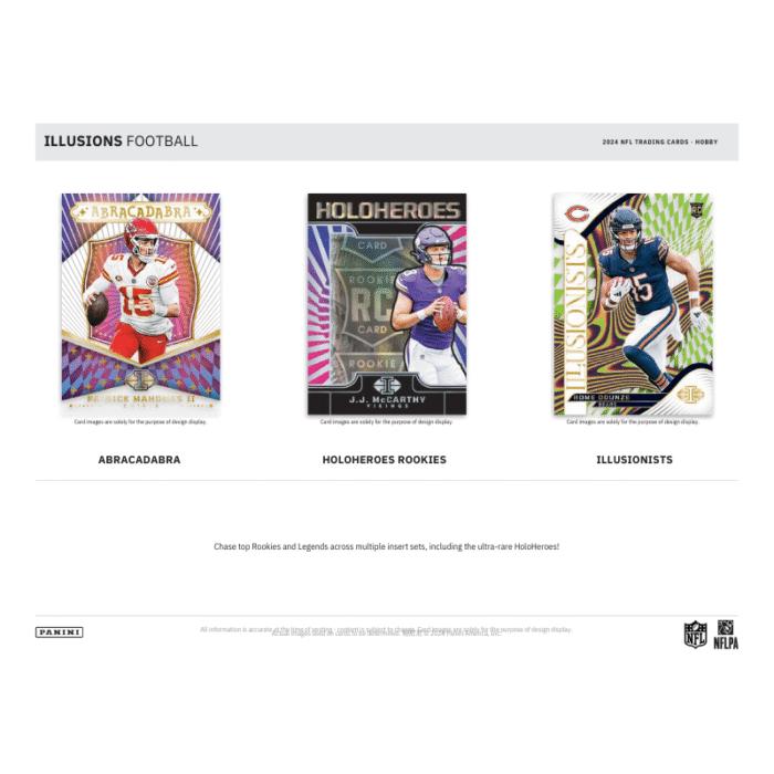 2024 Panini Illusions Football Hobby 16 Box Case