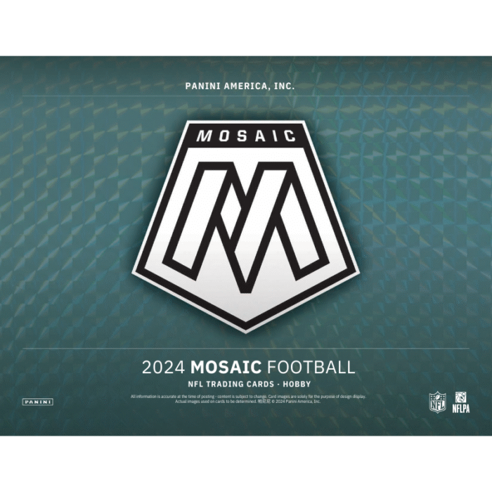 2024 Panini Mosaic Football Hobby 12 Box Case