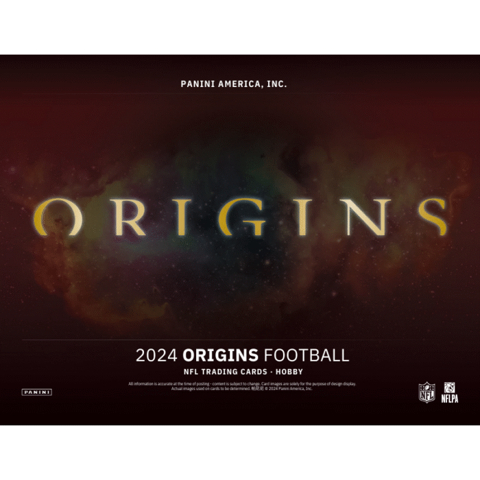 2024 Panini Origins Football Hobby 16 Box Case