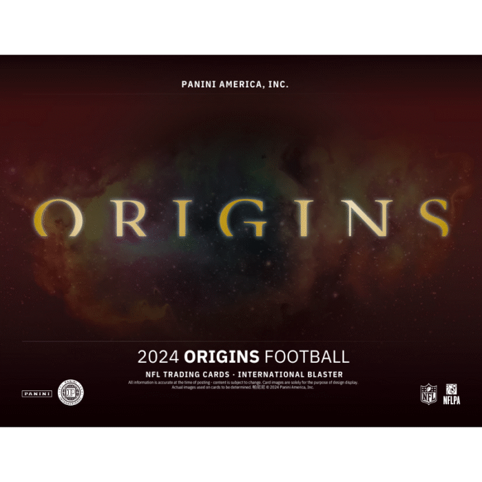 2024 Panini Origins Football International Blaster Box