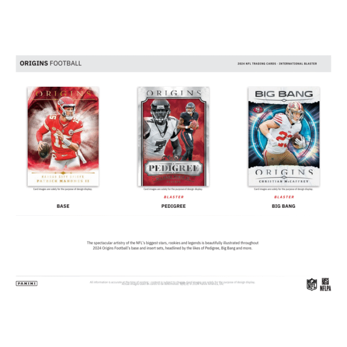 2024 Panini Origins Football International Blaster Box