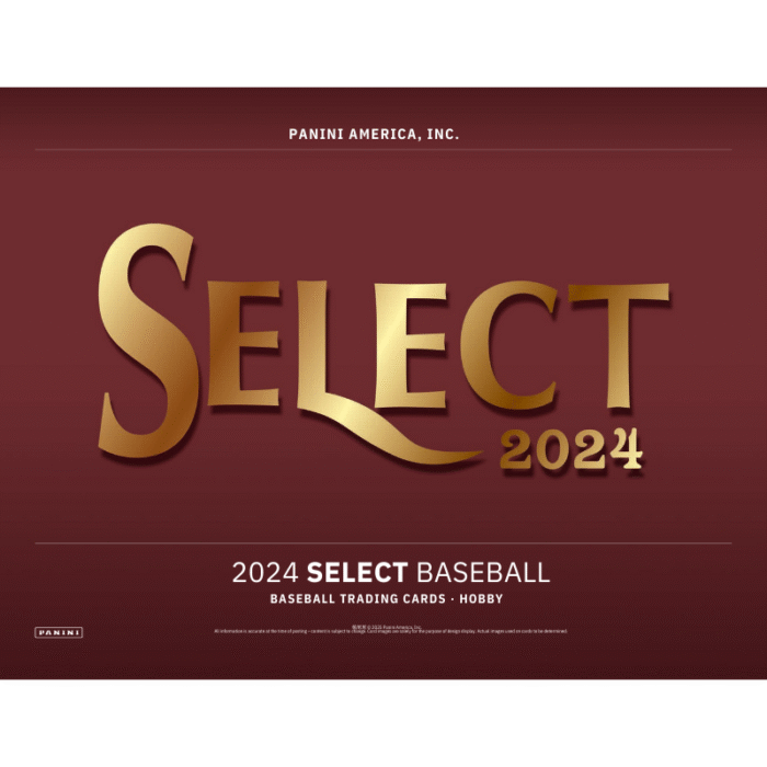 2024 Panini Select Baseball Hobby 12 Box Case
