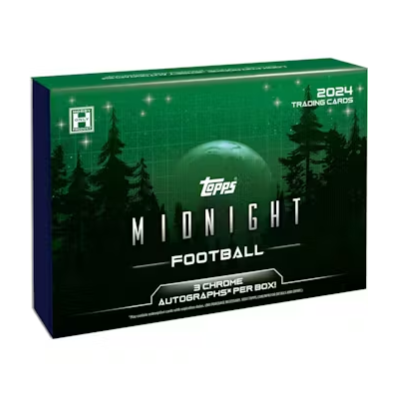 2024 Topps Midnight Football Hobby 8 Box Case