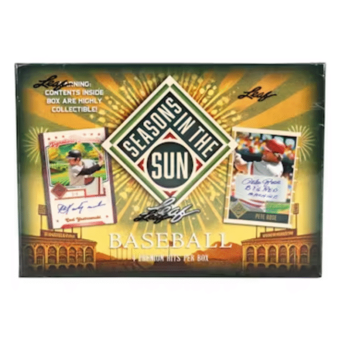 2025 Leaf Seasons in the Sun Baseball Hobby Box