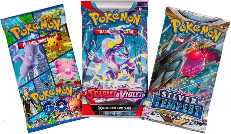 Pokemon Cards - 3 Booster Packs (Random packs)