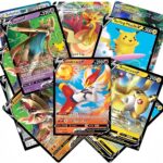 Pokémon Cards - 50 Card Assorted Lot with Guaranteed V Pokemon