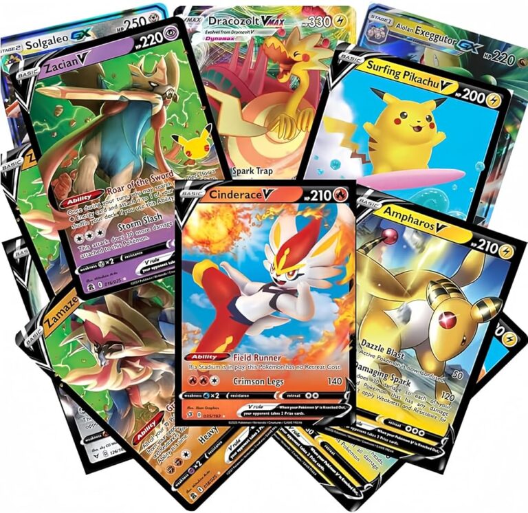 Pokémon Cards - 50 Card Assorted Lot with Guaranteed V Pokemon