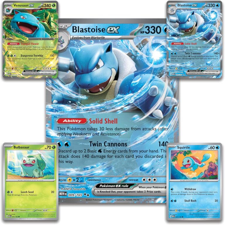 Pokemon TCG: Blooming Waters 151 Premium Collection - 12 Packs, Promos