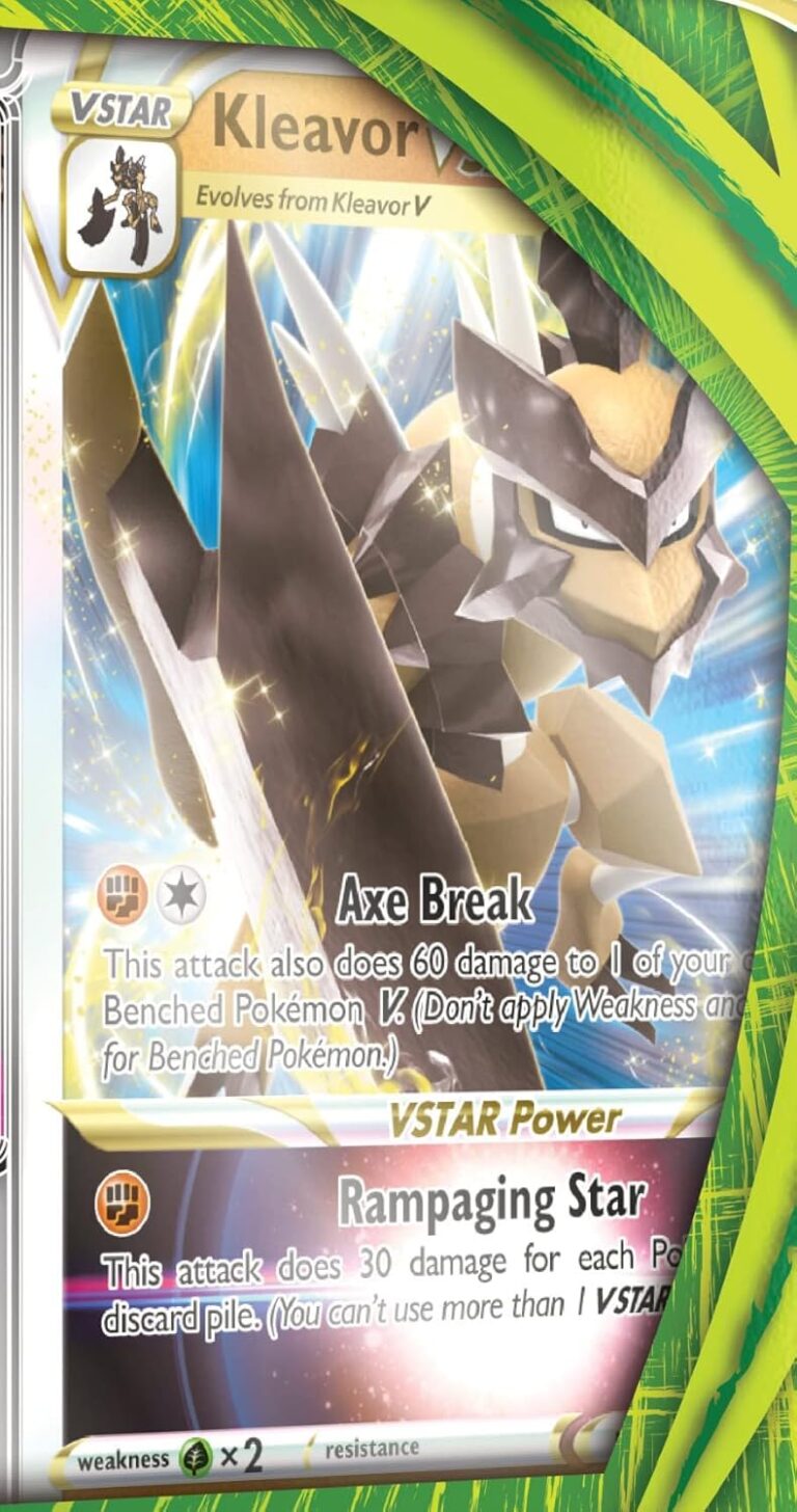 Pokemon TCG: Kleavor VSTAR Collection Box