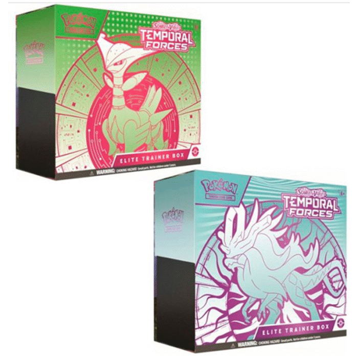 Pokemon TCG: Scarlet and Violet: Temporal Forces Elite Trainer Box
