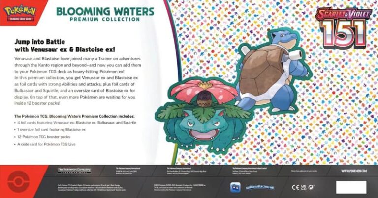 Pokemon TCG: Scarlet & Violet - 151 Blooming Waters Premium Collection